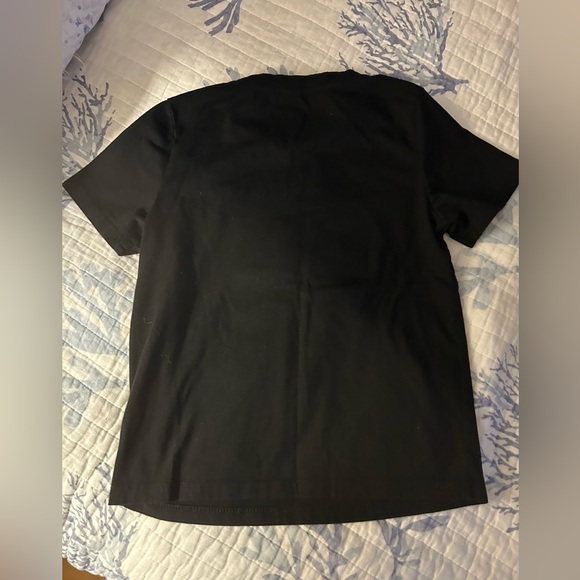 Shein Black Travel Graphic Print Short Sleeve Shirt Boys Size 6Y - Picture 2 of 5